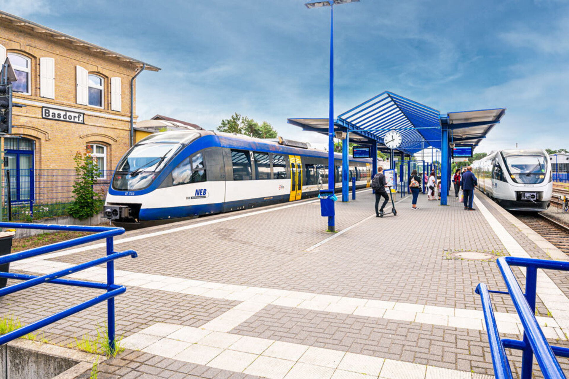 Umgebung Bahnhof Basdorf