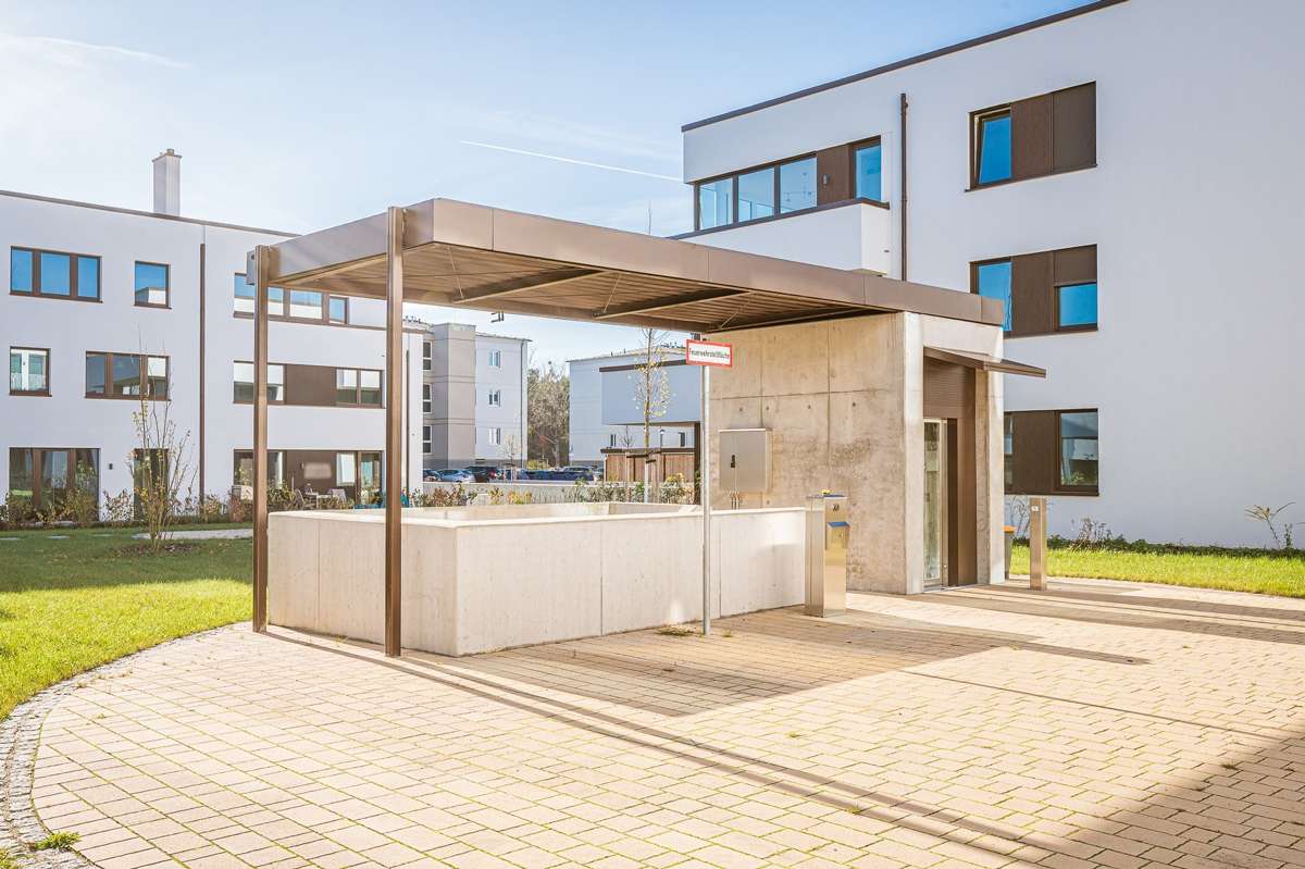Aufzug Zugang Tiefgarage