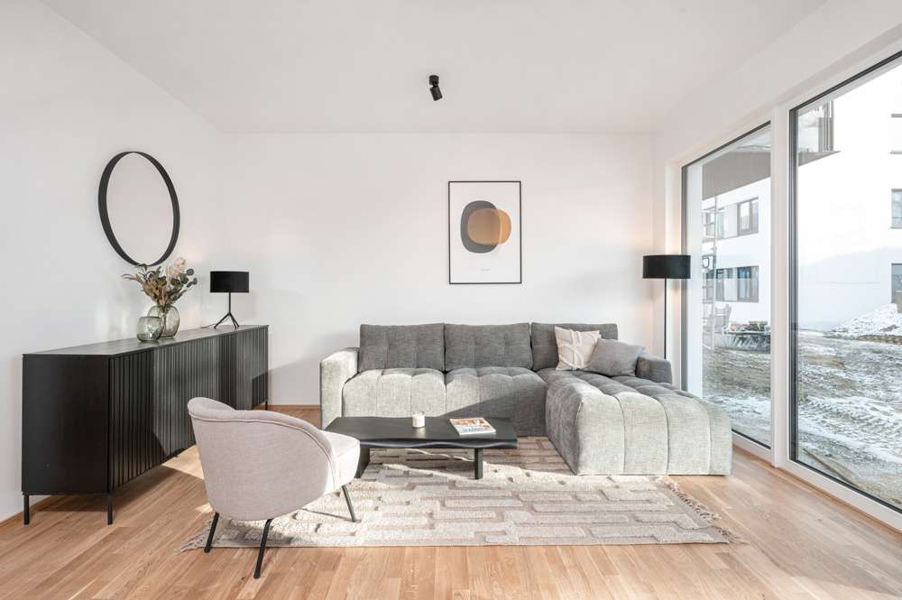 Musterwohnung Wohnzimmer