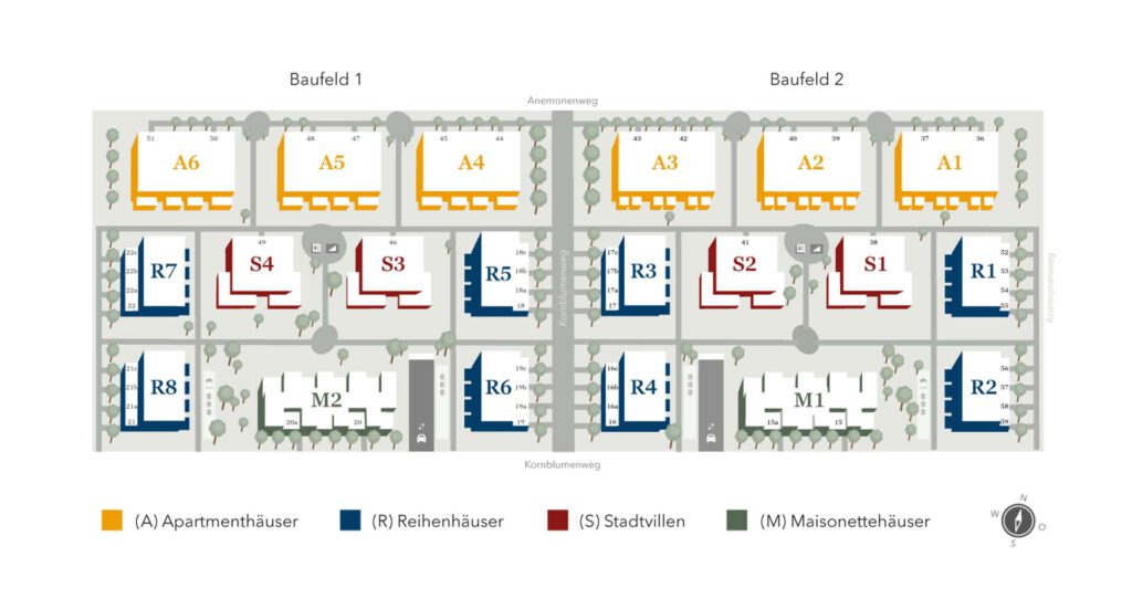Baufeldplan Wohnen-am-Wiesenpark