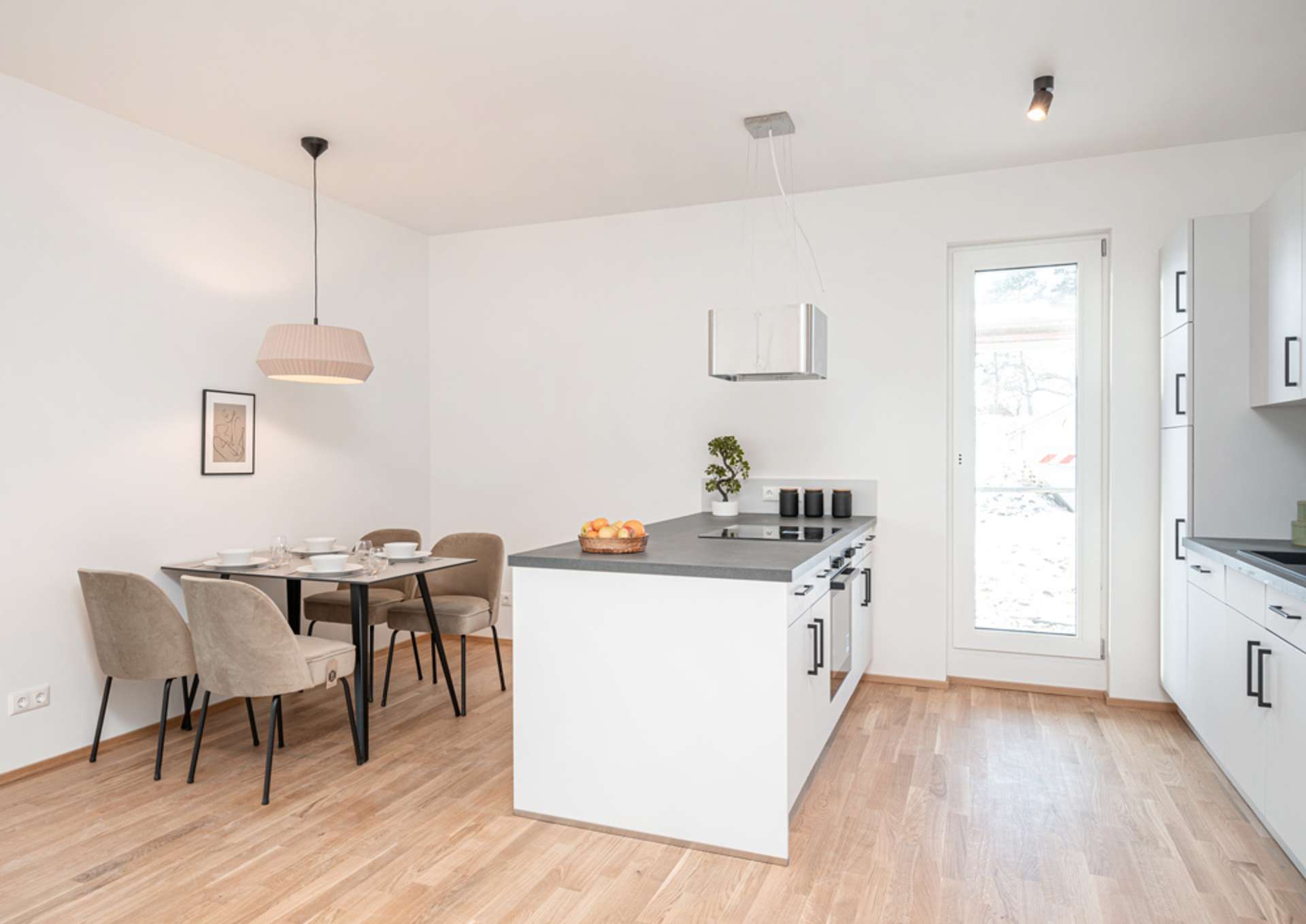 Musterwohnung Küche Essbereich