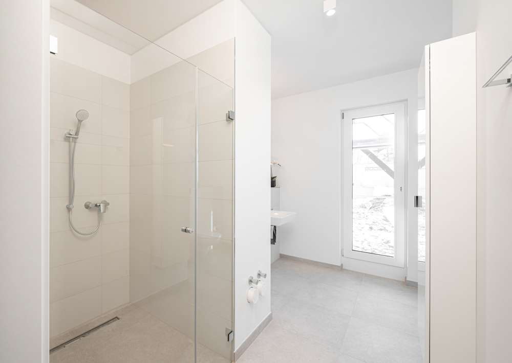 Musterwohnung Badezimmer Dusche