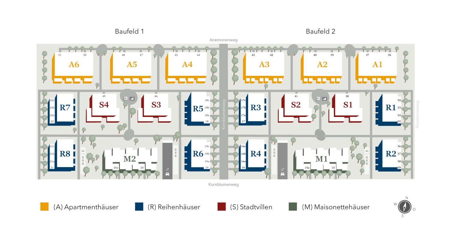 Baufeldplan Wohnen-am-Wiesenpark