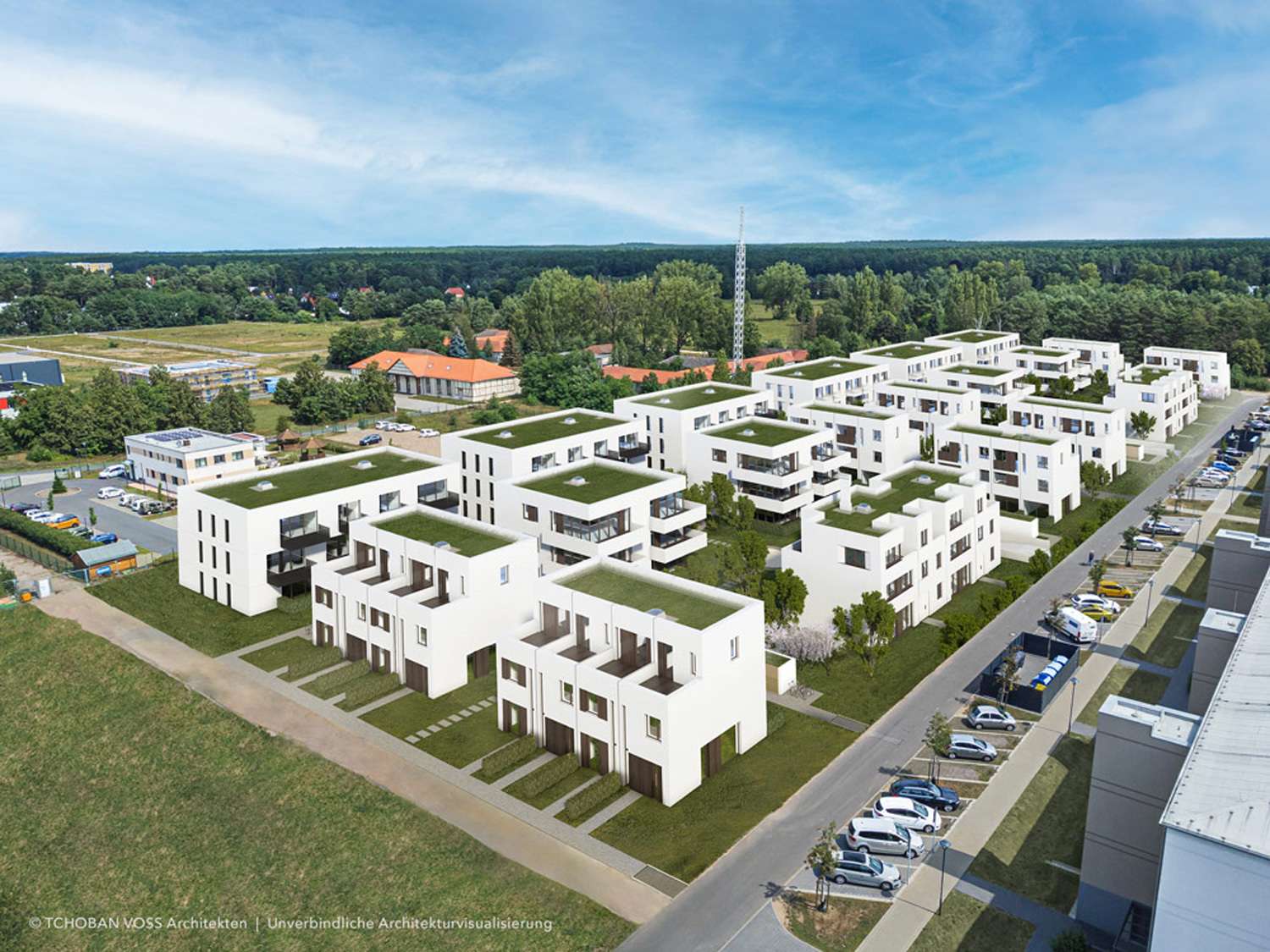 Visualisierung Baufelder